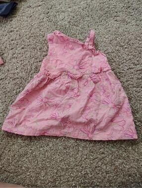 Baby Girl Floral Pink Spring Summer Top